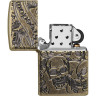 Zippo Armor 49035 — гравировка черепов